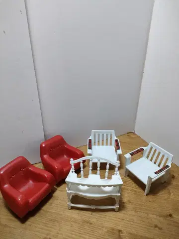쇼와 리카짱 하우스 의자 5개