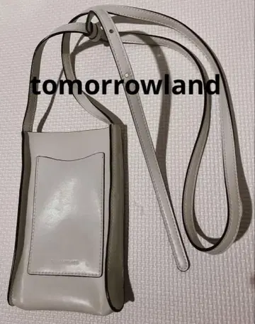 TOMORROWLAND 가죽 느낌 폰 숄더백