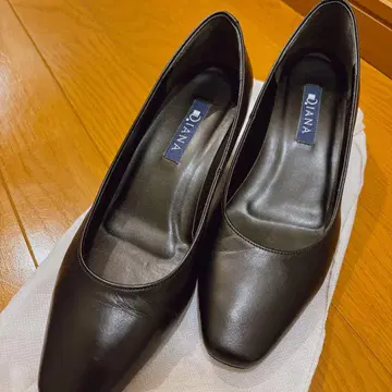 DIANA 다이애나 블랙 펌프스 23.5cm