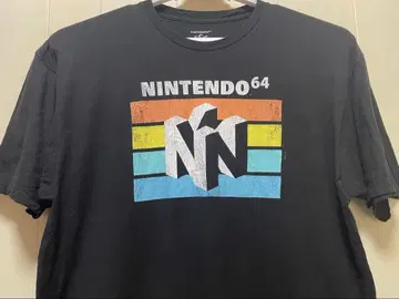 닌텐도 64 닌텐도 64 구제 의류 티셔츠 2XL 패미컴, 게임 닌텐도