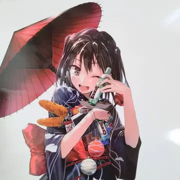 칸코레 B2 포스터 미쓰코시 가와우치 유카타