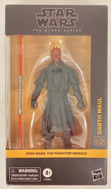 HASBRO 01 / THE BLACK DARTH MAUL 6인치