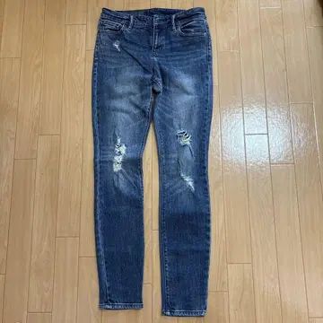 Armani Exchange 스키니 데님 28 사이즈 데미지 가공