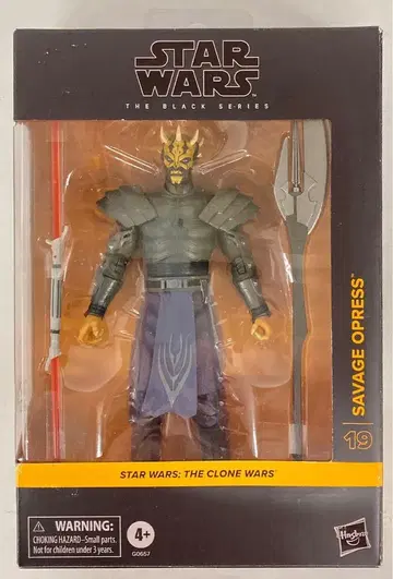 Hasbro 스타 워즈 블랙 시리즈 SAVAGE OPRESS 일본 국내판