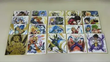 드래곤볼 색지 ART 20장 묶음 판매