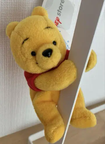 미사용 디즈니 스토어 곰돌이 푸 마그넷이 들어있는 봉제 인형