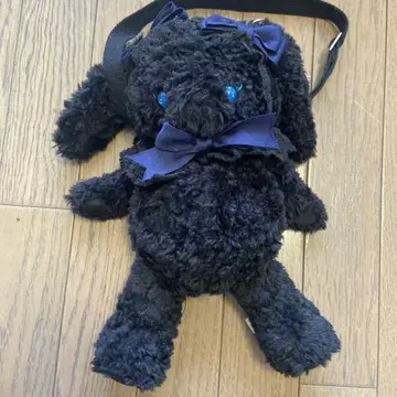 베이비더스타즈 샤인브라이트 우사쿠미야짱 미니백 블랙