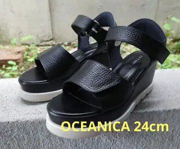 오세아니카 일본제 OCEANICA 블랙 스포츠 샌들 24.0cm