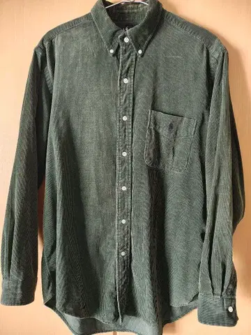 Ralph Lauren 다크 그린 버튼 다운 셔츠 새상품급