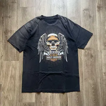 구제 의류 Harley Davidson 반팔 티셔츠 M L 정도