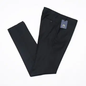 GERMANO 젤마노 블랙 울 슬랙스 50