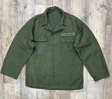 60S USMC "1st MODEL" OG107 유틸리티 셔츠 레어