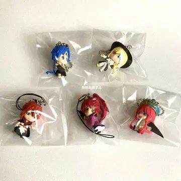 마기 MAGI 마스코트 키링 알라딘 티토스 코엔 켄메이 코우