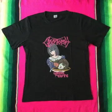 CRYPTOPSY 데스 메탈 티셔츠 크립토프시 난 소 바일