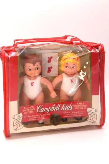 Campbell Kids 소프트 비닐 인형 세트 2개