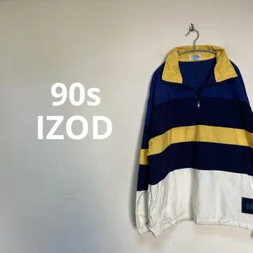 90s IZOD 하프 지퍼 나일론 자켓 아이조드