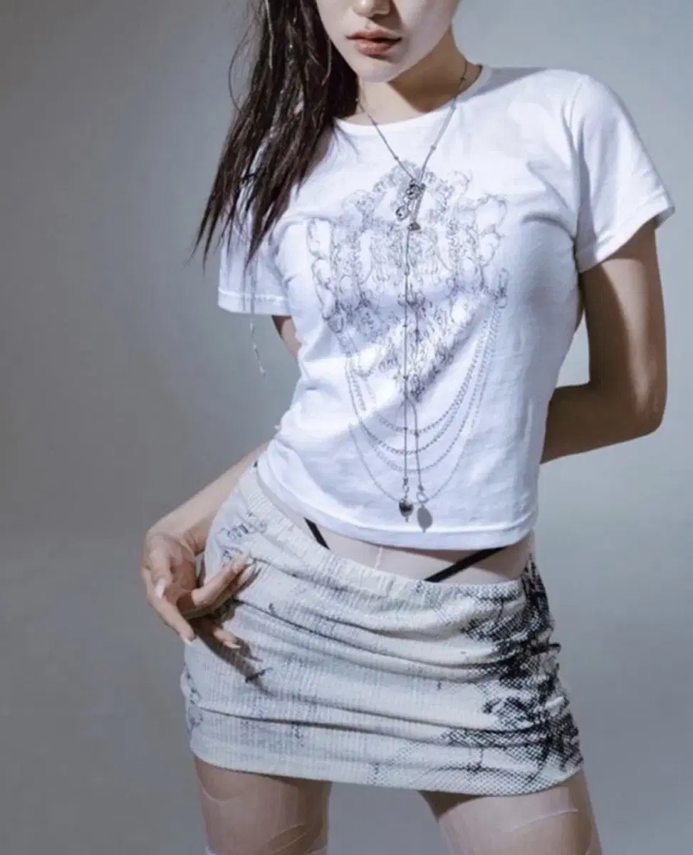 Hug ur Skin Chain Crop Top 23ver