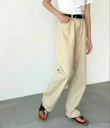 캐널진 데님 팬츠