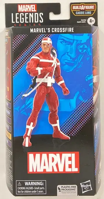 HASBRO CASSIE LANG MARVELS CROSSFIRE 6인치