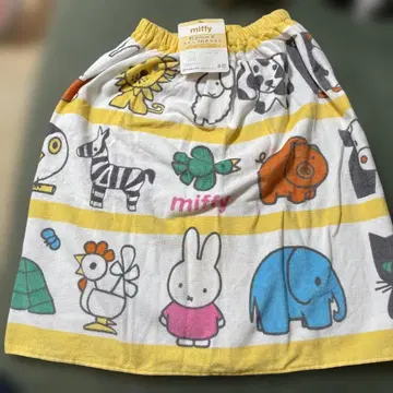 미사용 새상품 미피 수영장 타월 스냅 타월 60cm 길이