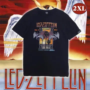 Led Zeppelin inglewood 1977 콘서트 2XL