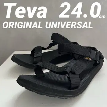 Teva Original Universal 블랙 스포츠 샌들 24