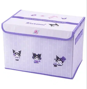 뚜껑이 있는 수납 박스 쿠로미