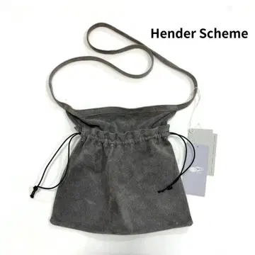 새상품급 Hender Scheme 레드 크로스 백 스몰 백