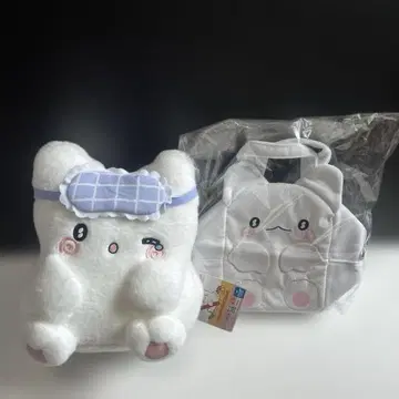 하나마루 유령 오네무 BIG 봉제 인형 2WAY 폭신폭신 백 2개 세트