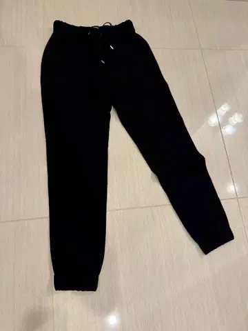 띠어리 조거 팬츠 XS 블랙