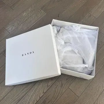 RANDA 우천 겸용 스퀘어토 청키힐 부츠