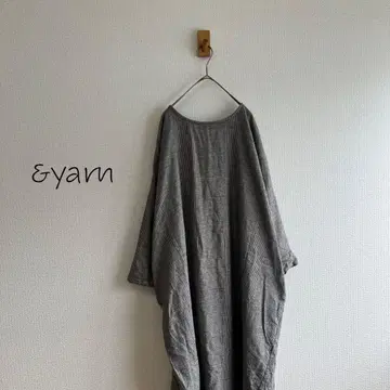 &yarn 면 린넨 롱 원피스 K19