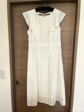 JILLSTUART 화이트 레이스 원피스