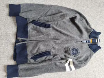 타미힐피거 tommy hilfiger 니트 블루종 남성용 L/G