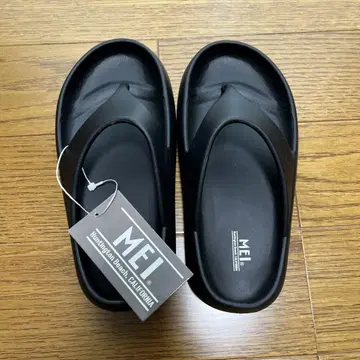 MEI 플립플랍 샌들 블랙
