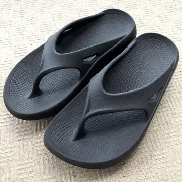 OOFOS 우포스 리커버리 샌들 블랙 eu38