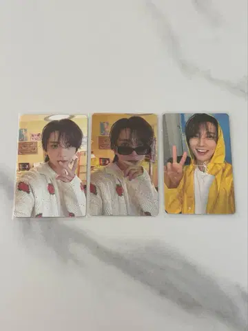 SEVENTEEN HEAVEN 조슈아 트레이딩 카드 3장 세트