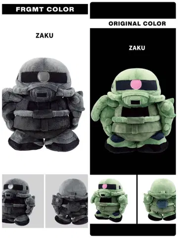 GUNDAM45FRGMT GUNDAM ZAKU V.A. fragment