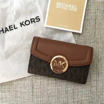 새상품 마이클코어스 MICHEAL KORS 브라운 키케이스