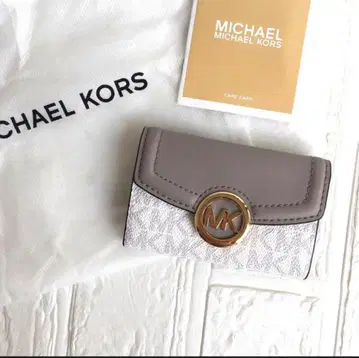 새상품 마이클코어스 MICHEAL KORS 3단 폴더형 지갑 그레이