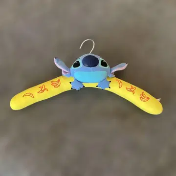 릴로와 스티치 바나나 패턴 행거