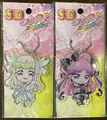 너와 아이돌 프리큐어 큐어즈 큔 키스 SD 아크릴 키링