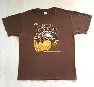 빈티지 General Mills Count Chocula 티셔츠