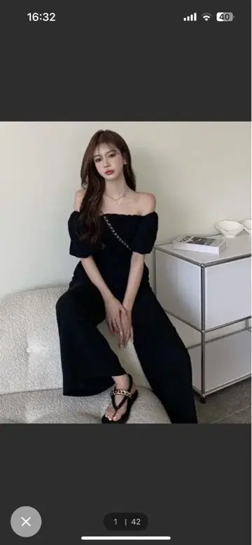 2WAY 숄더 올인원/점프 수트