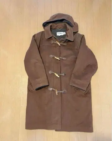 L.L.Bean 울 더플 코트 브라운