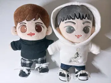 동방신기 봉제 인형 20cm 유노 챈민
