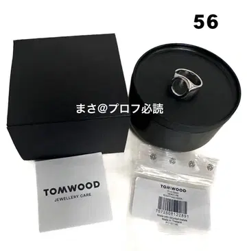 TOMWOOD 오벌 오픈 링 사이즈 56