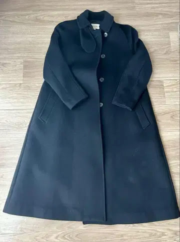 steven alan 블랙 체스터 코트 S