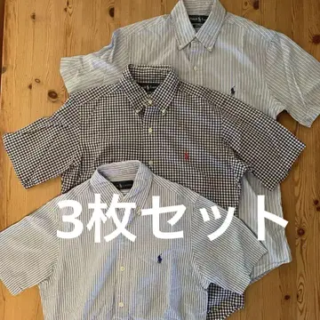 Ralph Lauren 버튼 다운 셔츠 3종 세트