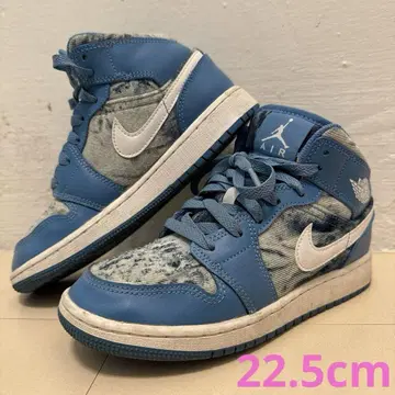 AIR JORDAN 1 MID (GS) "WASHED DENIM"